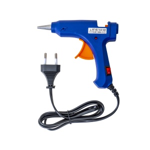 Pistol de lipit silicon Zilan, 20W, mic, pentru dantela, flori, lemn, cauciuc, dimensiuni mici, cod 10550