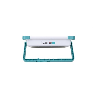 Proiector LED solar Zilan cu incarcare USB, 300W, 374 leduri, IP66, 31x23x6 cm, cod ZTS8213 - Img 5