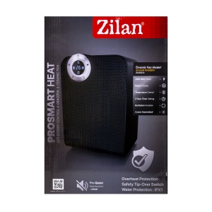 Radiator electric Zilan, 1800W, compact, negru, 15x16x25 cm, ZLN2021 - Img 4