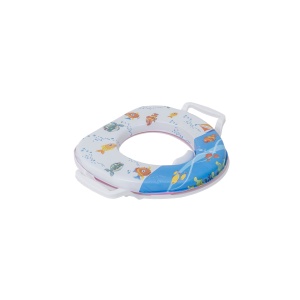 Reductor WC pentru copii Zilan, cu manere, burete moale, 30x28 cm, 0.6kg, ZLN3835_1 - Img 1