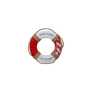 Set 2 bucati colac decorativ pentru vapor Zilan, rosu, diametru 46x24 cm, grosime 6x4 cm, 50x50x10 cm, 1kg, ZTS8040 - Img 5