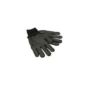 Set manusi protectie Zilan, 12 buc, nr 10, cu buline din cauciuc, sintetic, antiderapante, economice, cod 4248 - Img 2