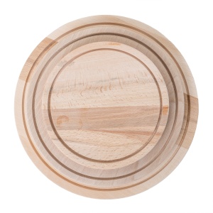 Set tocator rotund Zilan, 3 bucati, lemn fag, 29cm + 24.5cm + 19cm, 1414 - Img 3