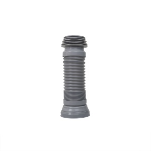 Teava scurgere Zilan, racord evacuare WC extensibil 50cm, diametru 9cm, gri, ZTS8298 - Img 2