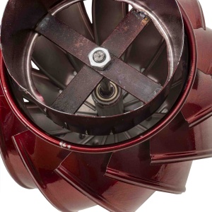 Terminal cos de fum Zilan, rotativ, diametru 120mm, inaltime 29cm, ZLN9089 - Img 4