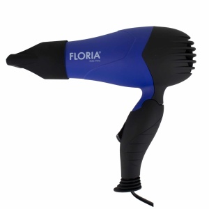 Uscator par Floria, 850W, protectie supraincalzire, 2 trepte viteza, 2 trepte temperatura, concentrator, albastru/negru, 240V, ZLN8978