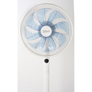 Ventilator cu picior Zilan, 3 in 1, 9 trepte de viteza, putere 60W, oscilatie 90°, inaltime reglabila max 130 cm, diametru gratar 40 cm, temporizator 1-10 ore, telecomanda inclusa, ZLN3765 - Img 4
