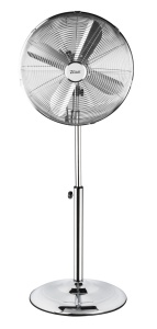 Ventilator inox Zilan cu picior, 50W, oscilatie automata, inaltime reglabila 80-120 cm, 40 cm diametru elice, 3 trepte de putere, ZLN1112