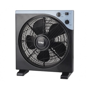 Ventilator Patrat Zilan 40W, 3 trepte de viteza, timer 60 min, calibrabil, 30 cm, negru, ZLN2355