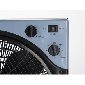 Ventilator Patrat Zilan 40W, 3 trepte de viteza, timer 60 min, calibrabil, 30 cm, negru, ZLN2355 - Img 5