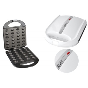 Aparat biscuiti Zilan, 1600W, alb, plastic, dimensiuni 30x35x12 cm, ZLN2809 - Img 5