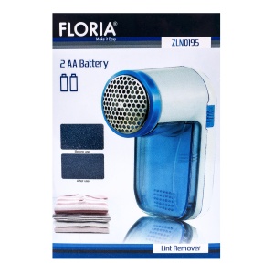 Aparat curatat scame Floria, 5x7x10 cm, alimentare cu baterii, 0.1 l, alb/bleu, ZLN0195 - Img 2