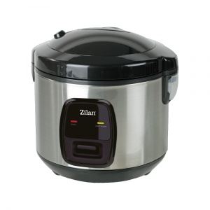 Aparat de gatit cu aburi Zilan, 1.5L, putere 500W, inox/negru, 21.2 cm diametru, 11 cm inaltime, ZLN2793 - Img 1