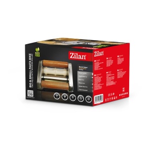 Aparat pentru ravioli Zilan, otel, 2 role din lemn, accesorii pentru taiere, 30x20x10 cm, ZLN9488 - Img 6