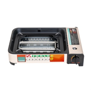 Aragaz camping Zilan, 1 arzator, alimentare butelie, 2.1kw, sticla, 46x31x9 cm, ZTS5616 - Img 5