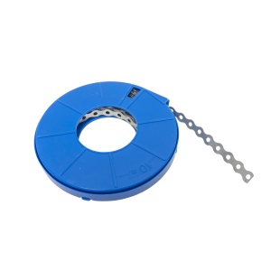 Banda perforata Zilan, montaj, metal, lungime 10m, latime 0.6cm, ZTS9182