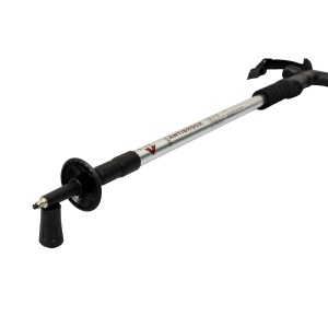 Baston metalic telescopic Z-TOOLS, inaltime ajustabila 67-135 cm, suport pentru stabilitate, ZTS8053 - Img 4