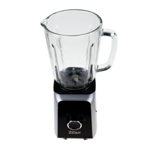 Blender Zilan, 1000W, 1.5L, 12 viteze + impuls, vas sticla, lame inox, design modern, 14x16x38 cm, ZLN3925 - Img 5