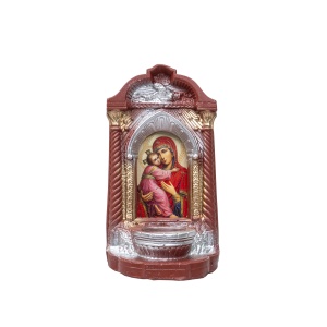 Candela Zilan, lucrata manual, inaltime 29cm, lungime 16cm, latime 12cm, EXT9919_5 - Img 1
