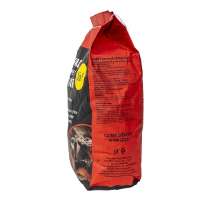 Carbune pentru gratar Zilan, 3.5kg, 2kg carbune, 1kg aschii, 0.5kg lana, 28x14x5 cm, EXT6783 - Img 2