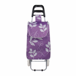 Carucior cumparaturi Z-tools, sac impermeabil 58x21x33 cm, cadru metalic, 40 l, 1.6 Kg, 38x20x96 cm, ZLN5587 - Img 1