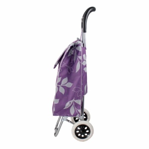 Carucior cumparaturi Z-tools, sac impermeabil 58x21x33 cm, cadru metalic, 40 l, 1.6 Kg, 38x20x96 cm, ZLN5587 - Img 3