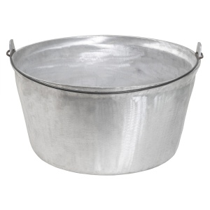Ceaun tuci Zilan, aluminiu alimentar, capacitate 60L, fund dept, 0x0x0, EXT10304