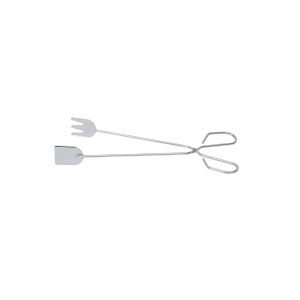 Cleste de inox Zilan pentru gratar, lungime 30cm, latime 10cm, inaltime 4cm, 4631 - Img 2