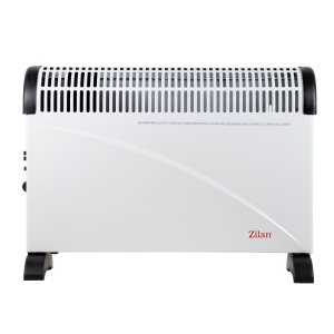 Convector electric Zilan, Turbo 3 trepte de incalzire, termostat reglabil, protectie supraincalzire, 2000W, 10.5x53x33.5 cm, ZLN6850 - Img 2