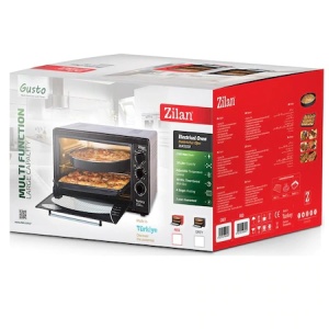 Cuptor electric Zilan, capacitete 38L, putere 1500W, termostat reglabil, timer 90 min, 51x44x32 cm, ZLN5320_G - Img 2