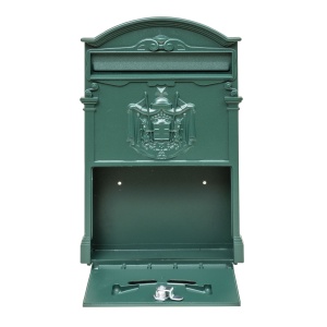 Cutie postala metalica Z-TOOLS, aluminiu de inalta calitate, design rustic imperial, 410x260x90 mm, ZTS5579 - Img 2