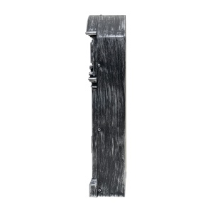 Cutie postala metalica Zilan, 410x260x90mm, argintie, din aluminiu, design imperial rustic, cu placuta afisaj nume, ZTS5581_AG - Img 3