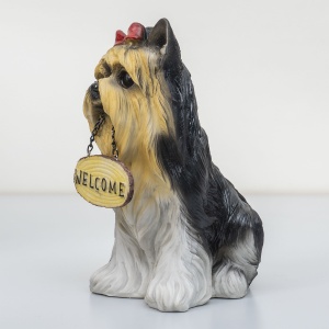 Decoratiune gradina Zilan, catel, 27x13x18 cm, 2kg, ZTS8007 - Img 3
