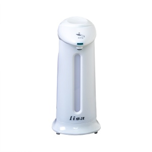 Dozator automat de sapun Zilan, capacitate 400ml, senzor, plastic alb, 20x9.5x8 cm, ZLN1949 - Img 5