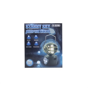 Felinar robotel Zilan, 4 moduri intensitate lumina, USB, 20x12x15 cm, crem, ZTS8215 - Img 6