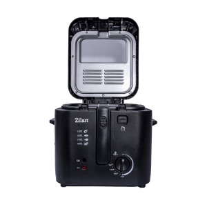Friteuza Zilan, 1600W, capacitate ulei 2.5L, termostat, fereastra de supraveghere, 25x30x23 cm, ZLN0010 - Img 4