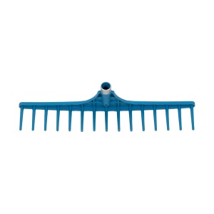 Grebla plastic Zilan, 80 cm, 15 dinti, utilizare profesionala, albastru, 4513