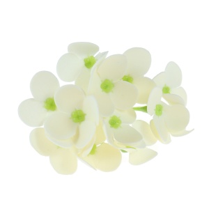 Hortensie sapun love, 36 flori crem, 6 cm inaltime, 10 cm diametru, CD3444-CREM - Img 2