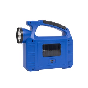 Lanterna de mana Z-TOOLS cu incarcare solara si USB, 3 moduri de intensitate, dimensiuni 20x5.5x17.5 cm, ZTS8980 - Img 2