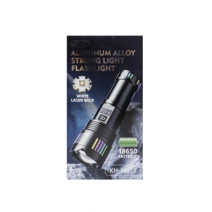 Lanterna de mana Z-TOOLS, LED 5 moduri lumina, incarcare USB, 21.5x7.5 cm, ZTS8999 - Img 6