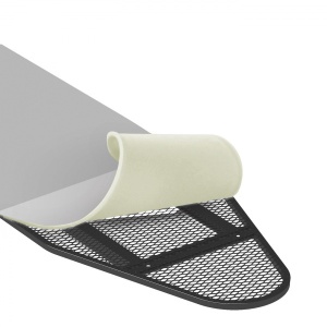 Mini masa de calcat Zilan, 90x30cm, inaltime reglabila 63.6-81.5cm, picioare cauciucate, cadru metalic, ZLN9778 - Img 3
