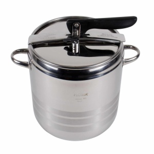 Oala inteligenta sub presiune Zilan, inox, capac 14L, maner ergonomic, 3 straturi baza, compatibila inductie, 36x36x36 cm, ZLN6232 - Img 2
