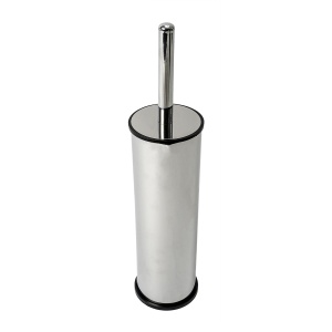 Perie WC cu suport Zilan, inox, argintiu, 39cm x 10cm, ZLN6928 - Img 2