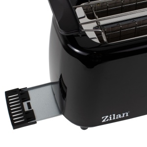 Prajitor de paine Zilan cu 4 felii, functie dezghetare, 1400W, 43x20x23 cm, negru, ZLN2713 - Img 3