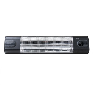 Radiator electric Zilan, 1800W, 3 trepte putere, protectie supraincalzire, 81x9x18 cm, negru, ZLN0072 - Img 1