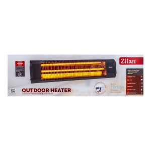 Radiator electric Zilan, 1800W, negru, 88x12x20 cm, ZLN2267 - Img 2