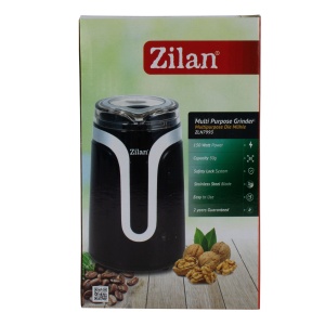 Rasnita universala electrica Zilan, 150W, capacitate 0.05 kg, sistem blocare, negru/inox, 20x10x10 cm, ZLN7993 - Img 3