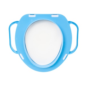 Reductor WC Zilan pentru baieti, cu manere, burete moale, 30x28 cm, ZTS9103 - Img 3
