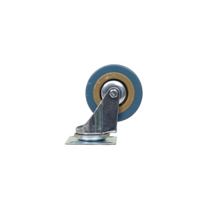Roata pentru mobila Zilan, rola de cauciuc pivotanta, diametru 3 inchi, lungime suport 6.5cm, latime suport 6.5cm, ZTS8123 - Img 1