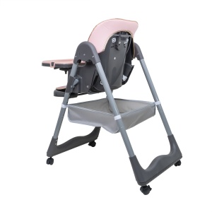 Scaun de masa Z-TOOLS pentru copii, 12-36 luni, inaltime reglabila 77-83 cm, lungime 39 cm, latime 30 cm, greutate maxima 50 kg, ZTS9136 - Img 4